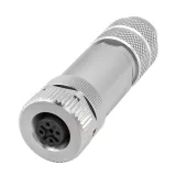 BCC M475-0000-1B-000-01X575-000 Female Connector confectioneerbaar M12 metaal