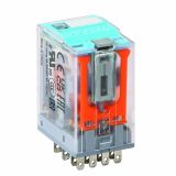 C9-A41HX/AC115V miniatuurrelais met goud contacten oranje button