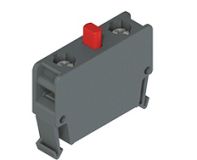 E2 CF01G2V1 Base fixing contact block E2 series, 1NC slow action