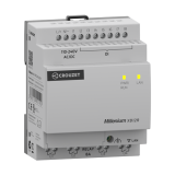 Millenium Logic Controller, 12 I/Os, 110-240 VAC/DC, Ethernet, Without Display