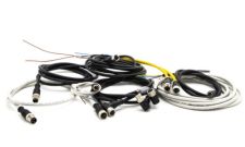 N08FD4E210S M8 4-p straight 10m PVC Female