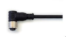 N12FA4E25ZS M12-4p angled 5m PVC Female