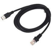 CAB 465 USB kabel 3,6mtr Straight tbv PowerScan 3m