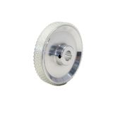 90.9112 Wiel rond 200mm as 6mm Teflon