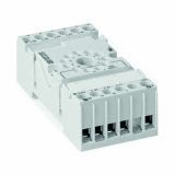 S3-M 11-pins Relaisvoet voor parallelmodules Standaard uitvoering (Railway)